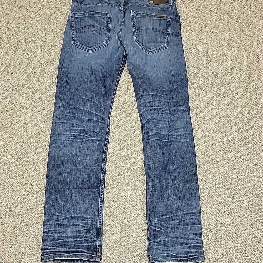 Armani Exchange Men's Distressed Blue Jeans, Sz 32 X 32